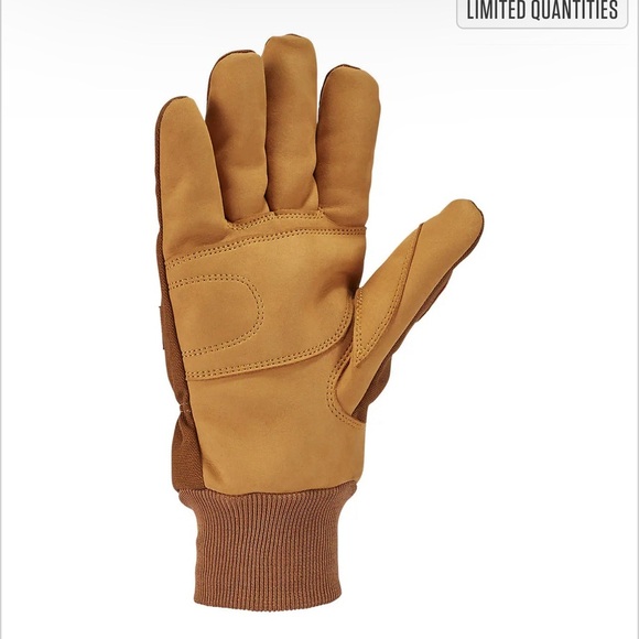 Carhartt Men's Tan and Brown Work Gloves - Picture 3 of 5